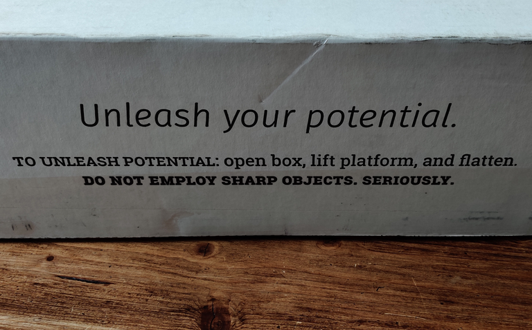 System76 box side closeup