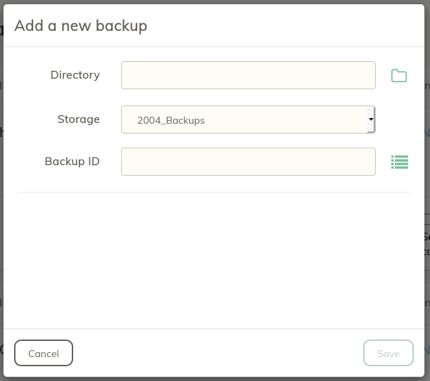 Define a Backup in Duplicacy