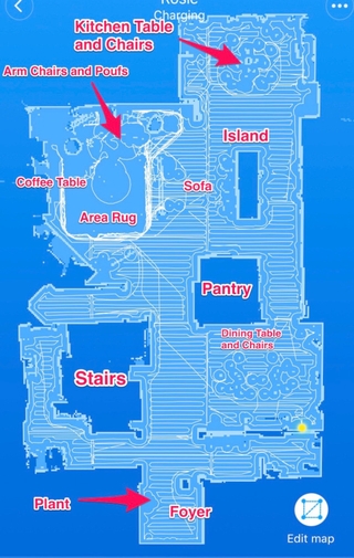 Annotated Floor Map